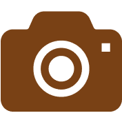 写真撮影を示すカメラのアイコン