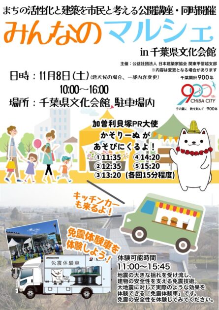 千葉開府900年 みんなのマルシェ