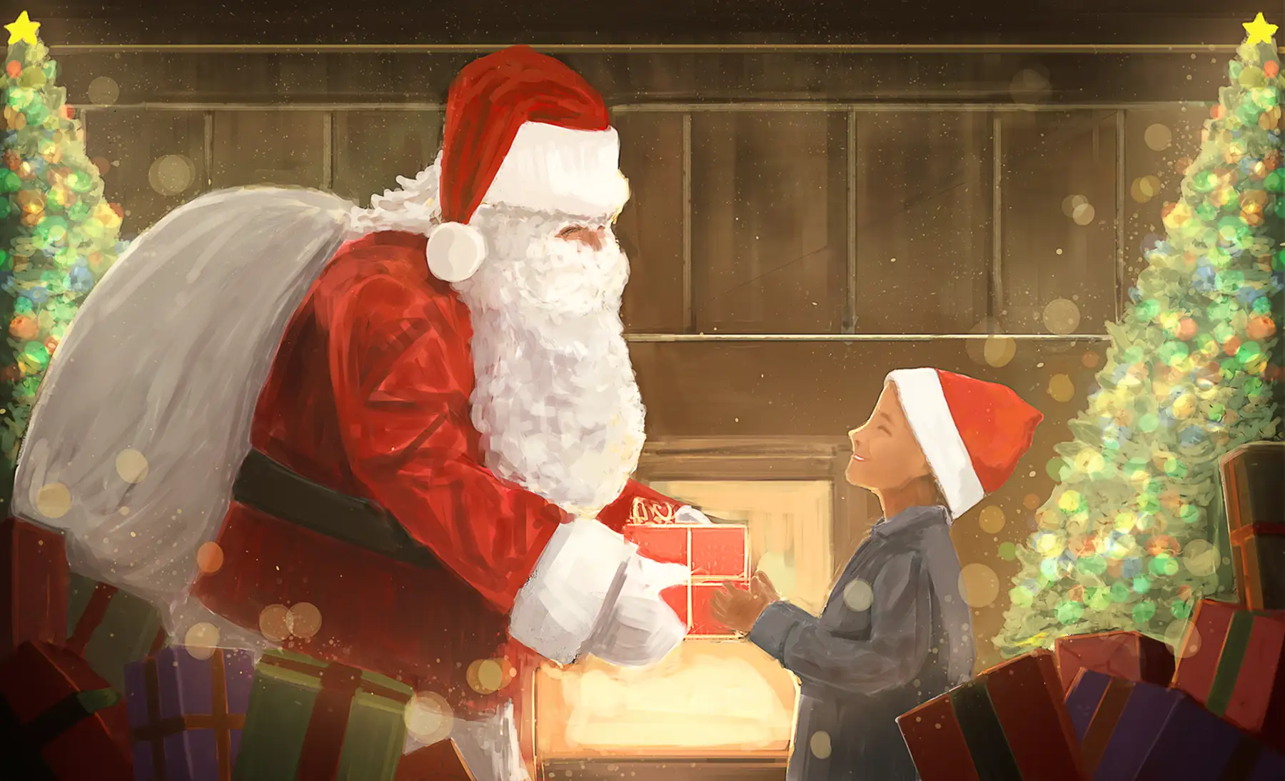 サンタクロース・グリーティング