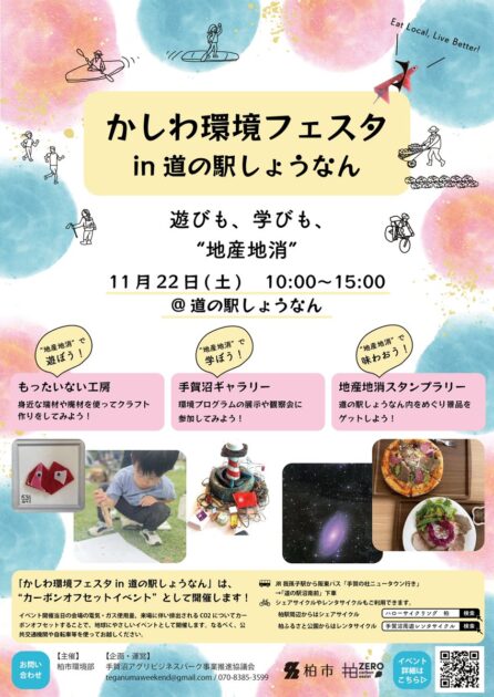 かしわ環境フェスタ in 道の駅しょうなん