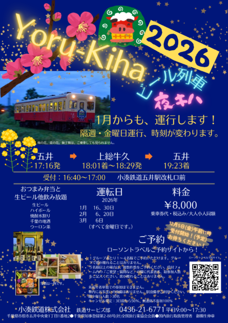 ビール列車 夜キハ